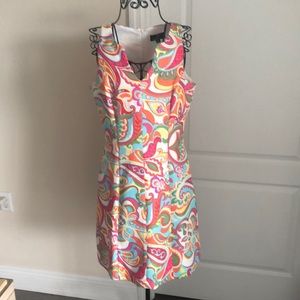 Ronni Nicole Vibrant Sleeveless Dress Size 8